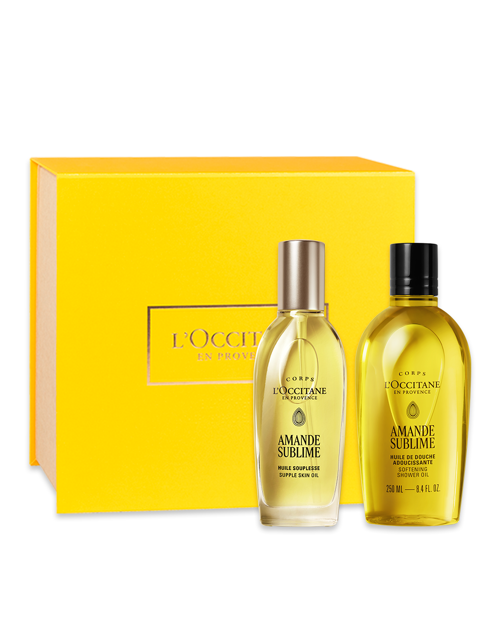 Presente &Oacute;leo de Banho e &Oacute;leo Firmador Amande Sublime (Am&ecirc;ndoa), , large